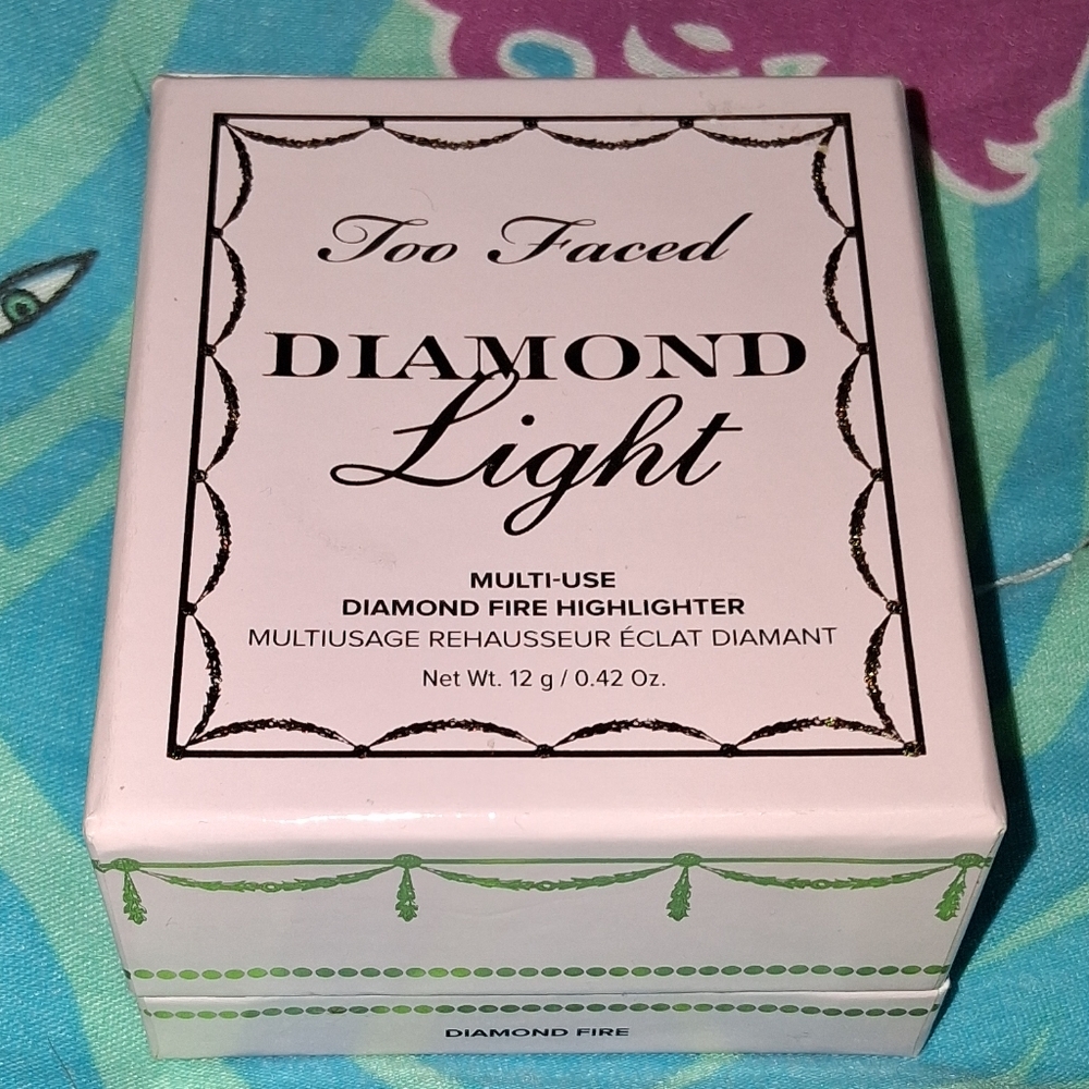 New Too Faced Diamond Light Multi-Use Fire Highlighter Makeup